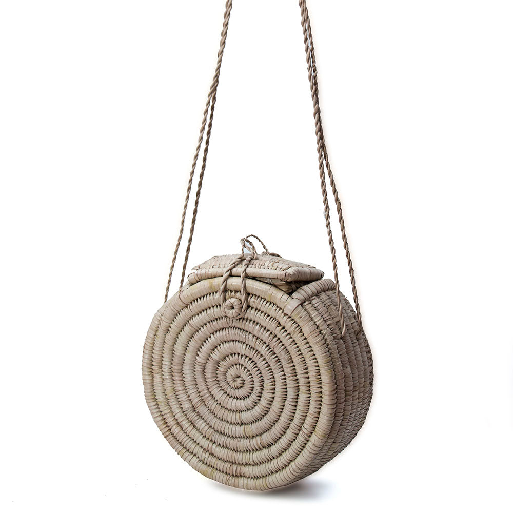 Multicolored Handmade African Rattan Rafia Bags