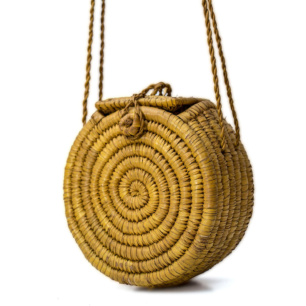 Multicolored Handmade African Rattan Rafia Bags