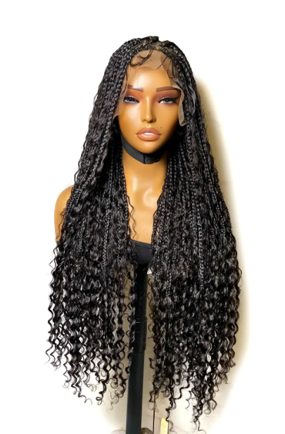 Black Goddess Braided Wig